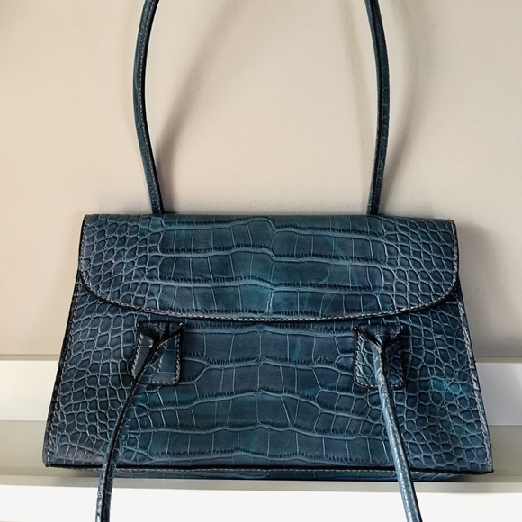 Tommy Hilfiger Handbags - Leather Tommy Hilfiger Vintage Blue Handbag